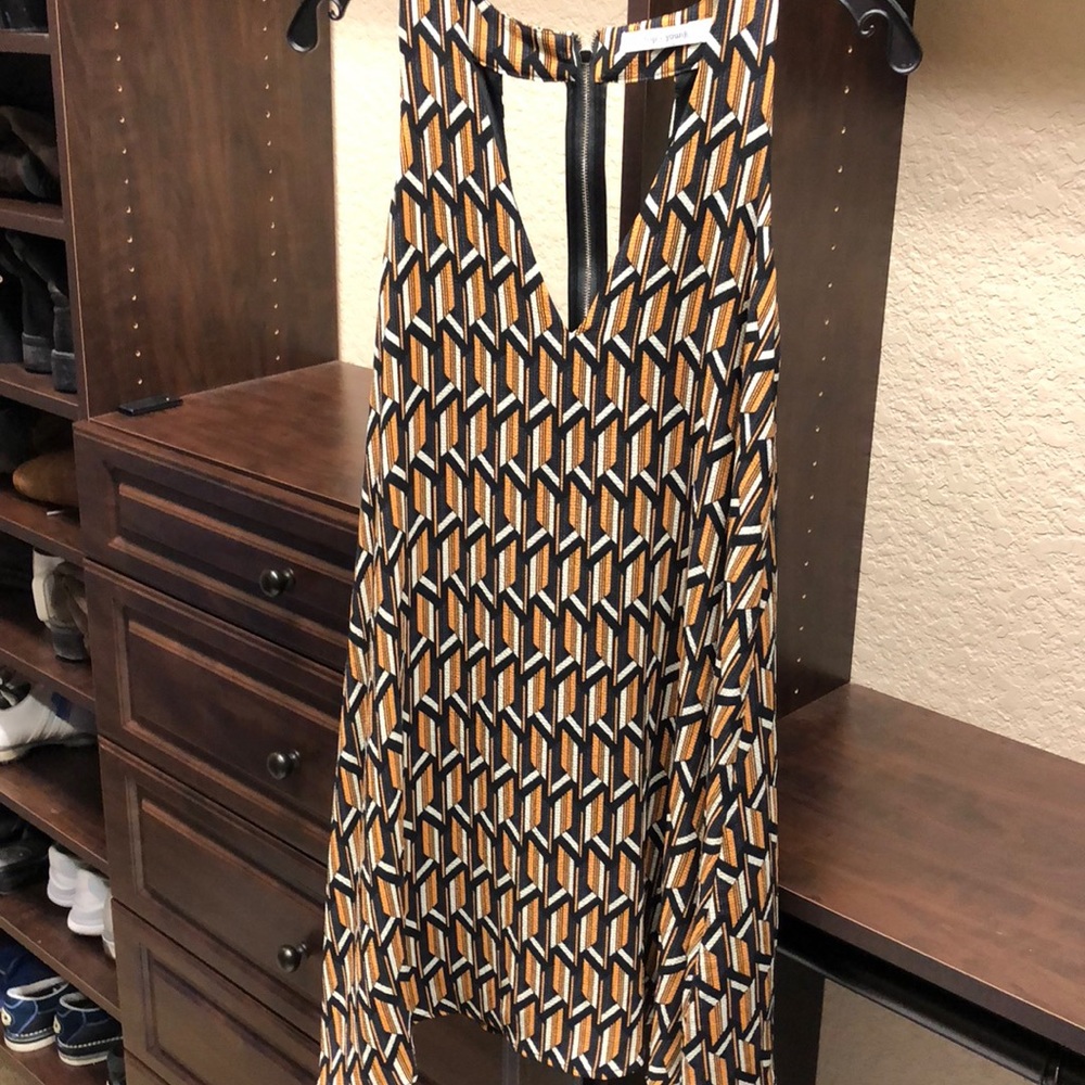 Bishop + Young zipper back dress